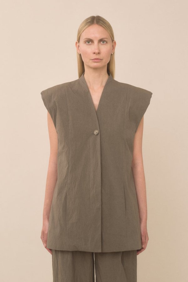 SHOULDER GILET 女装马甲