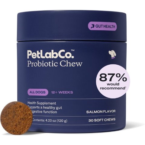 PetLabCo. Probiotic Salmon Soft Chews 30 Count