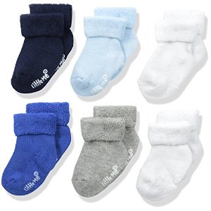 Little Me Baby Cotton Turn Cuff Socks
