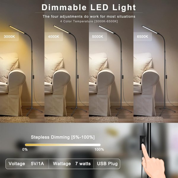 LED落地灯 美睫补光灯