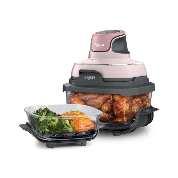 Ninja Glass Air Fryer FN100WMPK 4-Qt Pink