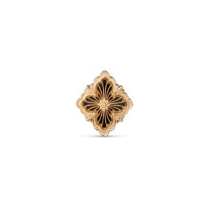 OPERA TULLE BROOCH IN YELLOW GOLD WITH ONYX $3900