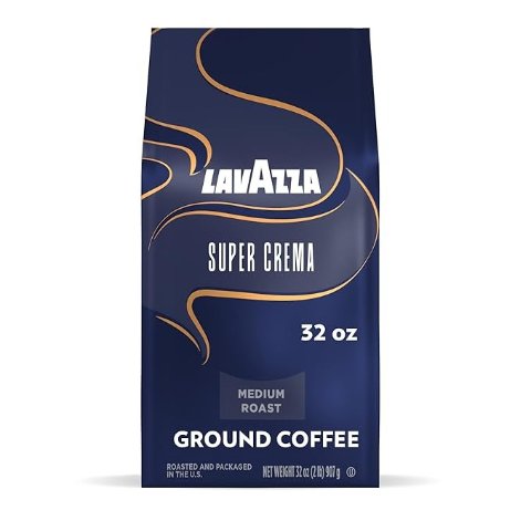  Super Crema Ground Coffee Medium Roast 32oz