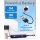 Aneebart Electric Toothbrush Blue USB Rechargeable