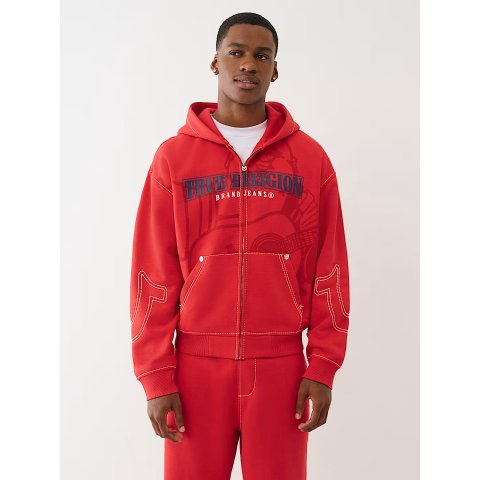 BUDDHA BIG T Zip Hoodie