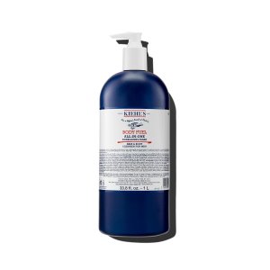 Kiehl s  Body Fuel 男士沐浴洗发露 薄荷 1L