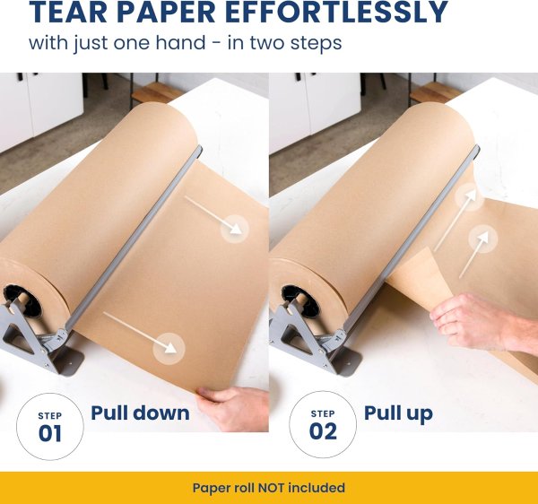 DIY Crew 24 Inch Paper Roll Dispenser Wall Mount