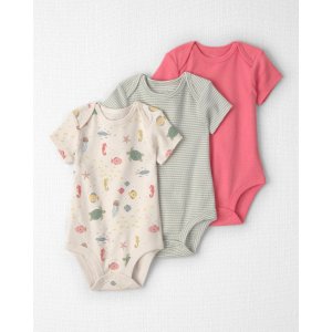 Carter s Little Planet 有机棉包臀衫 3件