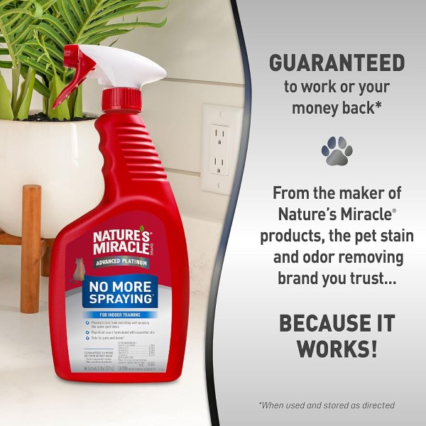 Advanced Platinum Cat Spray Deterrent 24oz