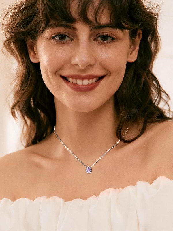ChicSilver 925 Silver Heart Necklace