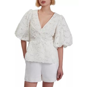 Ted Baker  Ellari 泡泡袖V领上衣