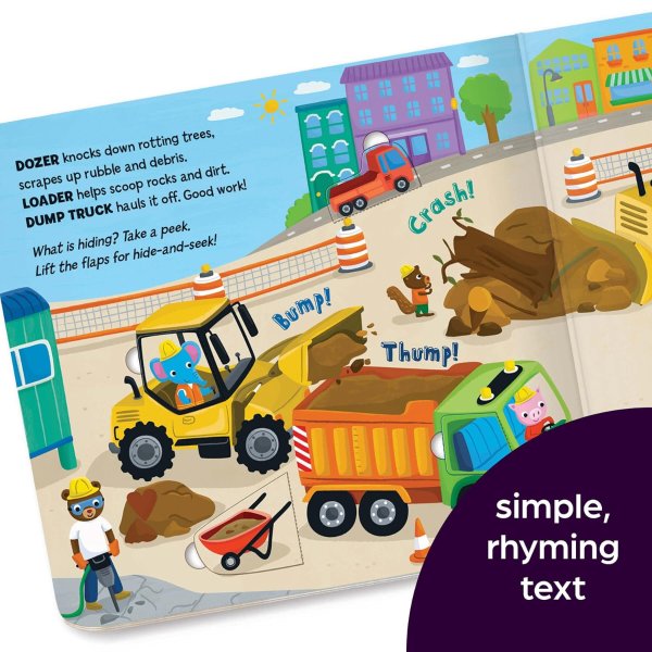 Highlights Construction Site Lift-the-Flap Board Book