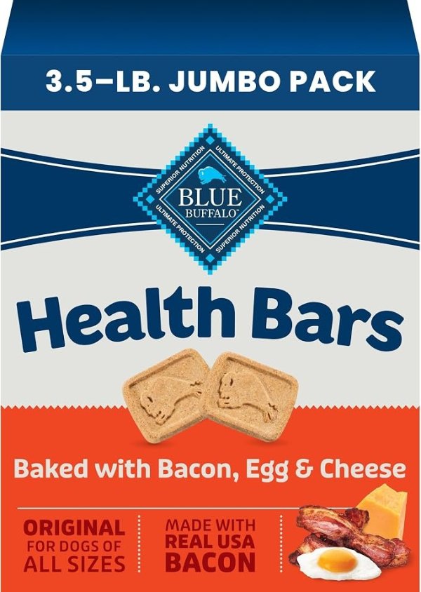 Blue Buffalo Health Bars 培根蛋酥犬饼 3.5磅