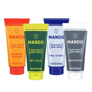 Mando 迷你沐浴露 1.5盎司 4种香型