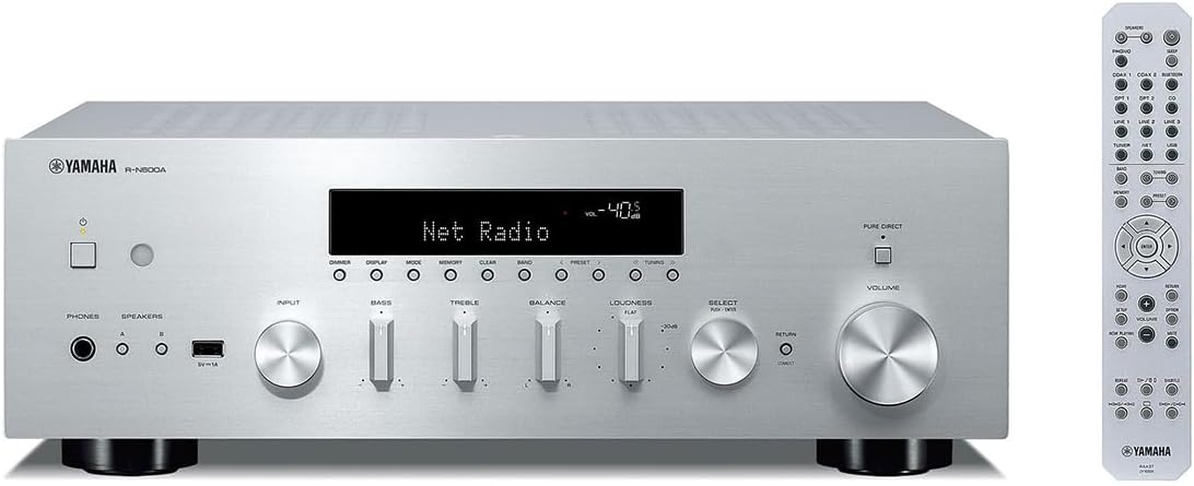 Amazon.com: R-N600A Network Receiver with Streaming, Phono and Built-in DAC, Silver : Electronics
