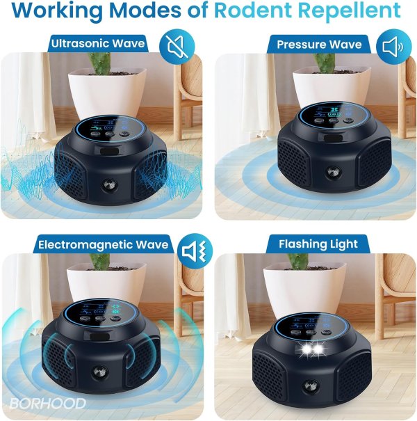 BORHOOD 插电式超声波驱虫器