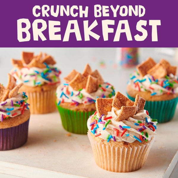 Cinnamon Toast Crunch Large Size Crispy Cinnamon Cereal 16.8 oz