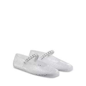 Jimmy ChooThe Jelly Crystal Ballet Flats