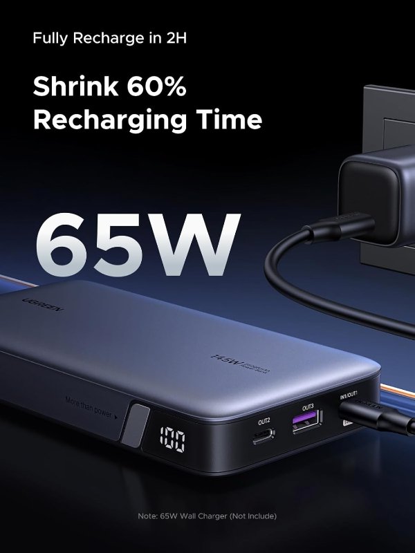 Nexode 145W 便携充电宝 25000mAh
