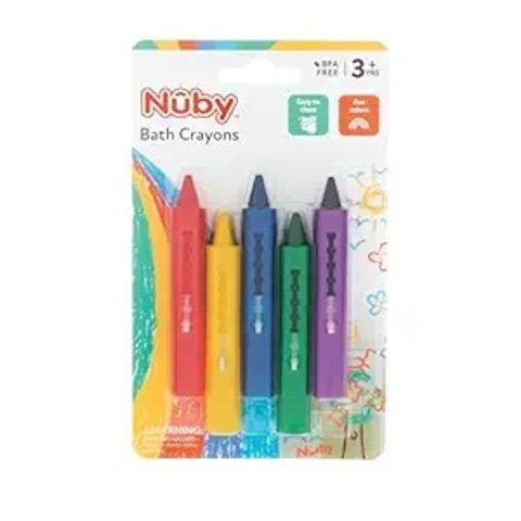 Nuby 洗澡画笔 彩色款 适用3岁+