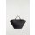 SALTWATER Straw Tote Bag Black