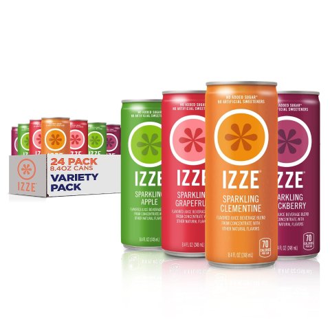 Sparkling Juice 4 Flavor Variety 8.4oz 24 Pack