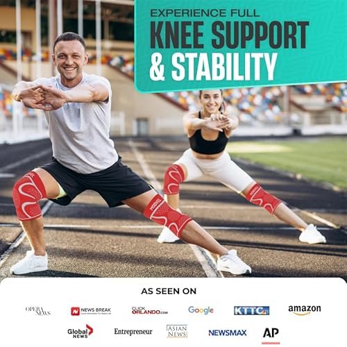 Modvel Knee Brace Orange Large 2 Pack