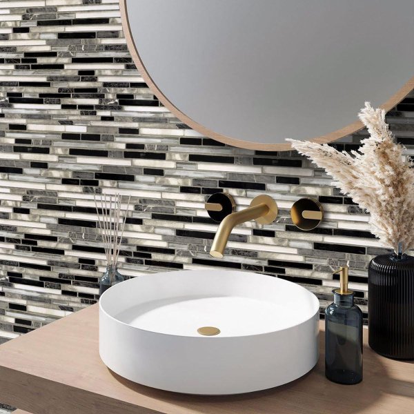 Livebor Waterproof Peel and Stick Wallpaper 17.7x118.1 Inch