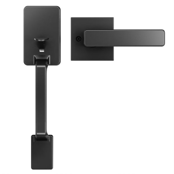 Front Door Handle Matte Black