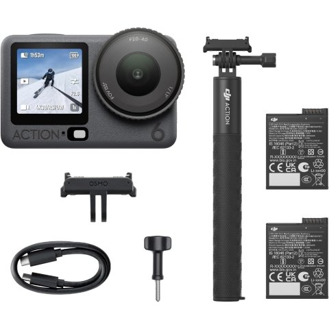 DJI Osmo Action 6 Waterproof Action Camera 8K