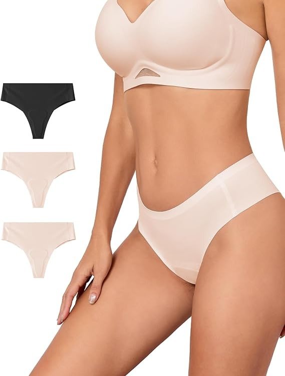Seamless Anti Camel Toe Thongs