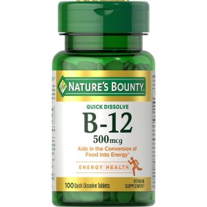 Nature s Bounty  维生素B12 500mcg 100片