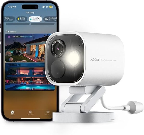 G5 Pro PoE 4MP 安防摄像头 白色