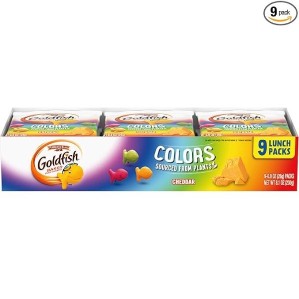 Cheddar Crackers 0.9oz 9-Pack