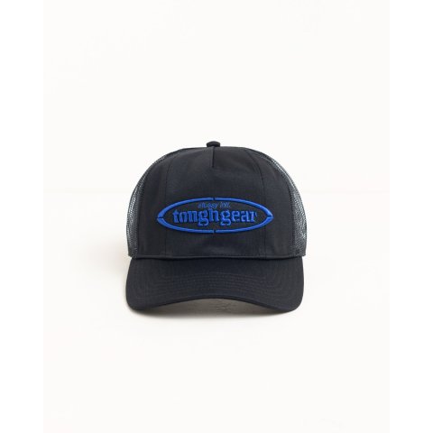Stüssy Tough Gear Trucker Mesh Cap Black