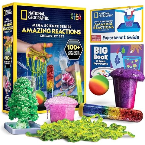 National Geographic Chemistry Set 100+ Experiments