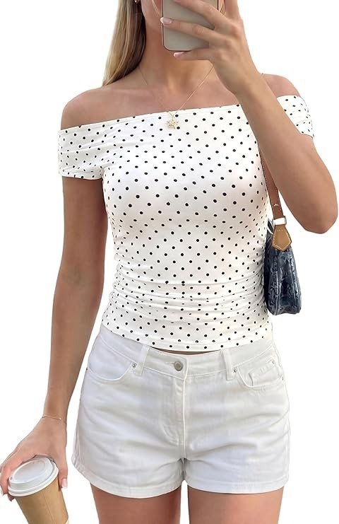 Off Shoulder Tank Top 2026 Summer