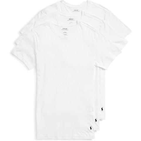Polo Ralph Lauren 男士棉质修身T恤 3件
