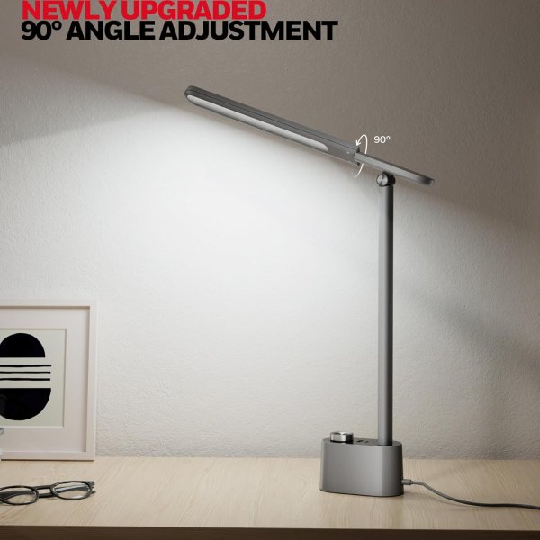 H01 Pro LED Foldable Desk Lamp Grey