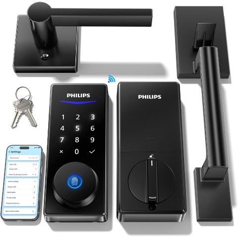 Smart Door Lock Wi-Fi Fingerprint Unlock