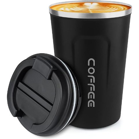 CS COSDDI 12oz Stainless Steel Insulated Tumbler Black