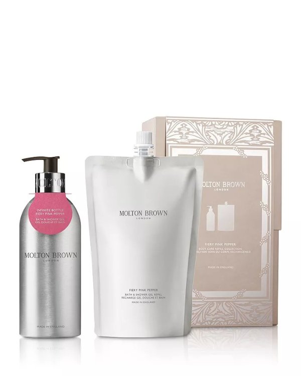 Molton Brown Fiery Pink Pepper Body Care Refill Set