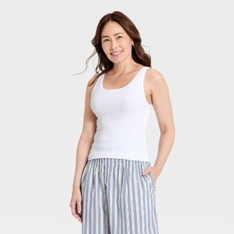  Women s Tank Top White M