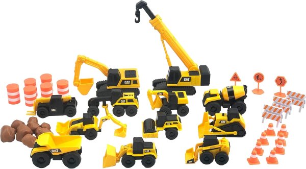 CAT 小型工程车玩具套装 40件