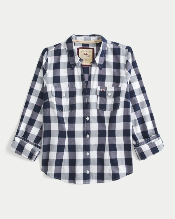 Hollister Oxford Icon 衬衫