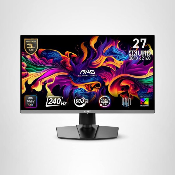  MAG 272UP 27-Inch 4K OLED Monitor