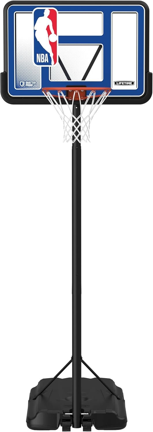 Lifetime NBA Portable Basketball Hoop 44-Inch Adjustable