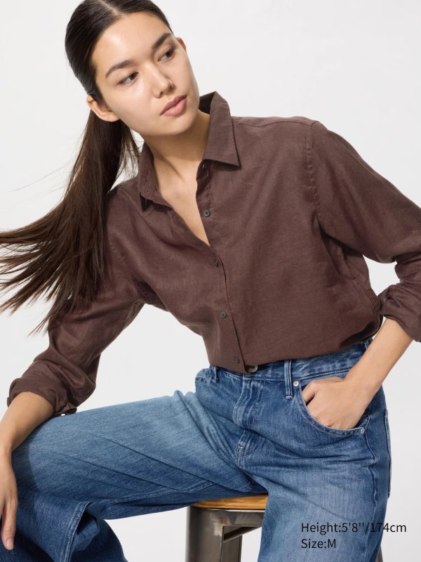 Women's Premium Linen Shirt