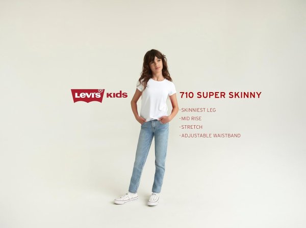 Levi's Girls' 710 Super Skinny Jeans