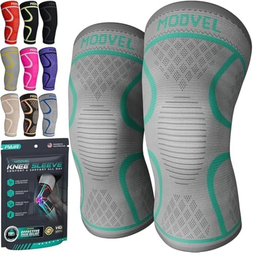 Modvel Compression Knee Brace Gray XXL 2-Pack